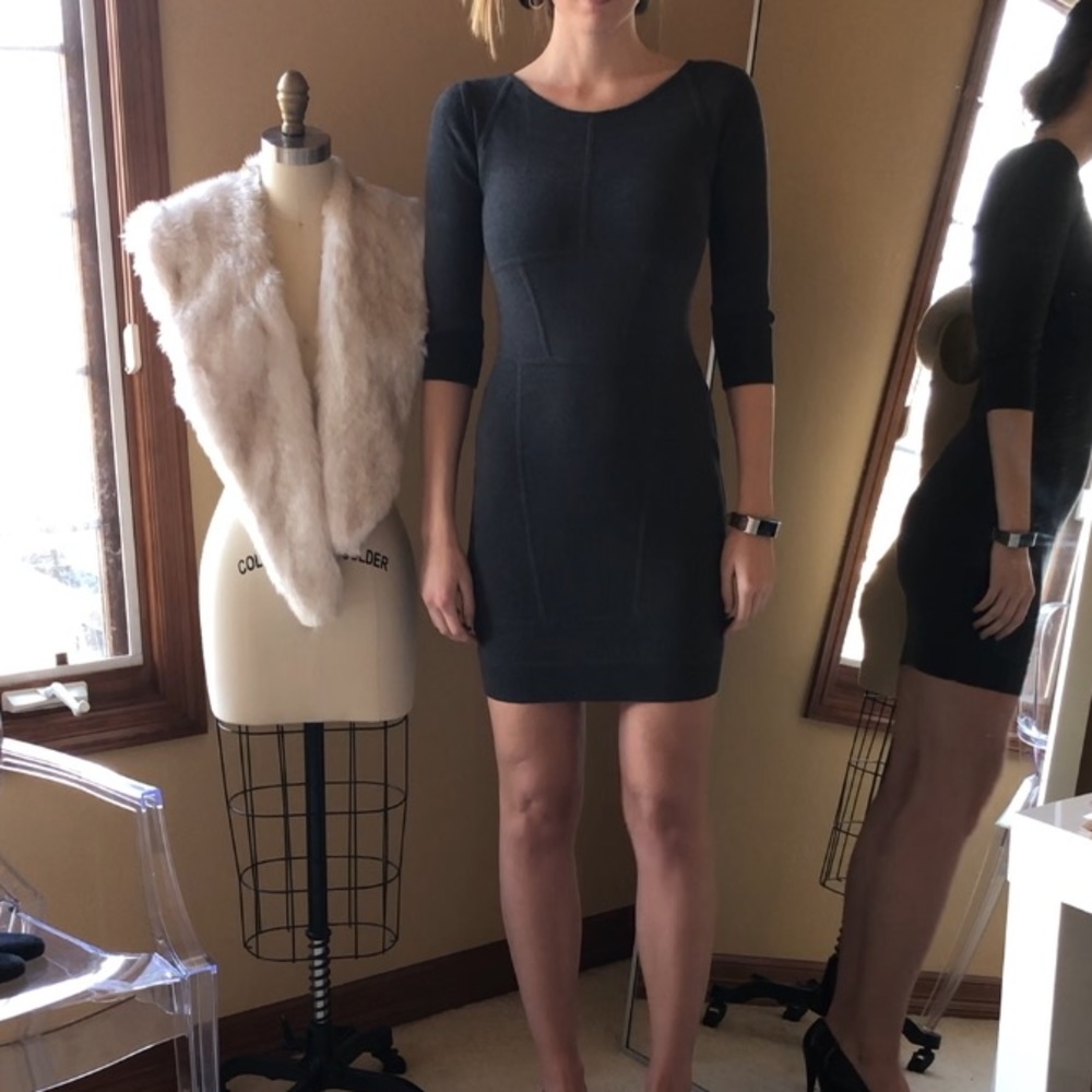 All saints gray dress size US 6